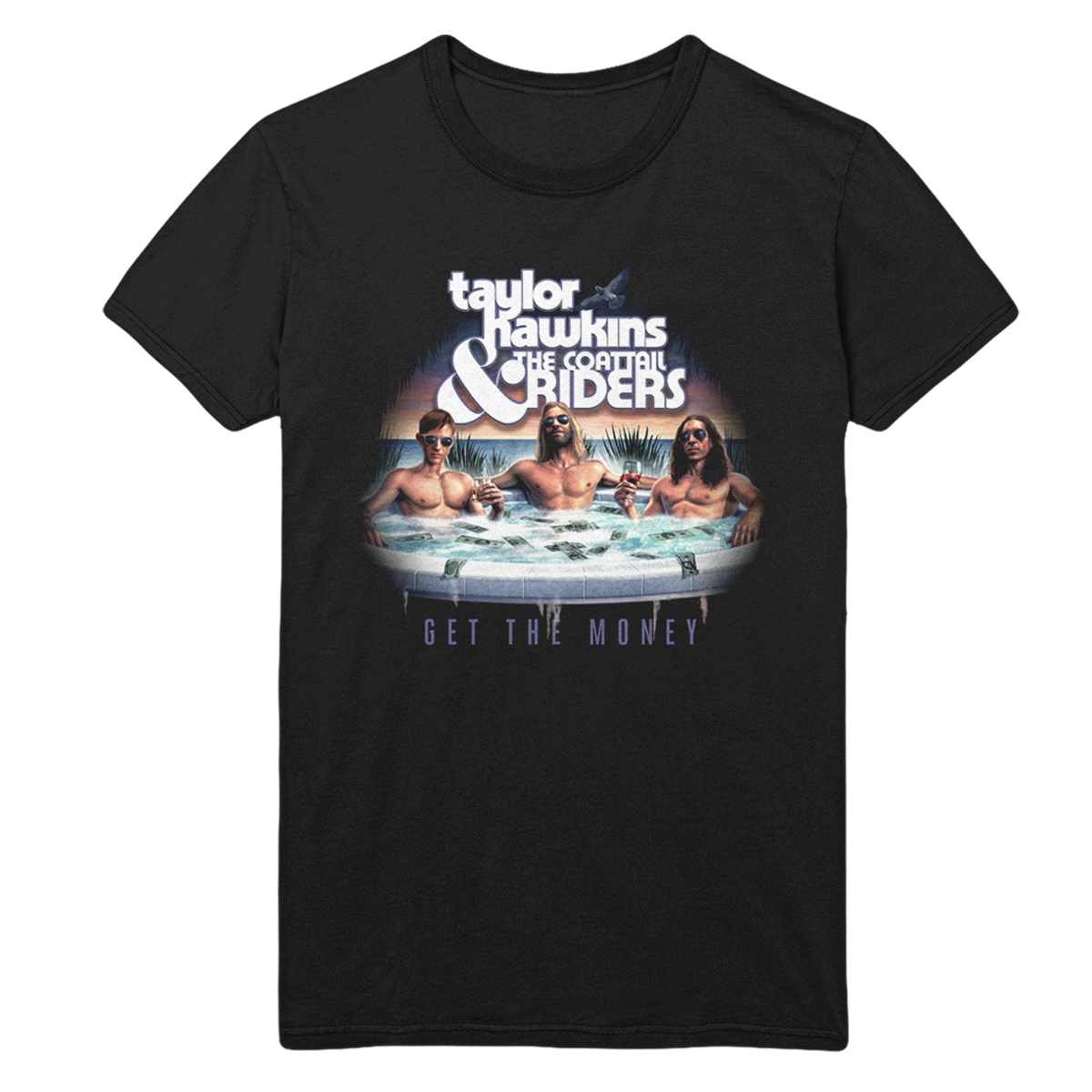 Taylor Hawkins Get the Money Album Tee-Taylor Hawkins