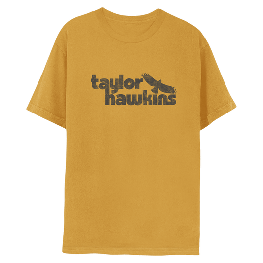 Taylor Hawkins Logo Yellow Tee