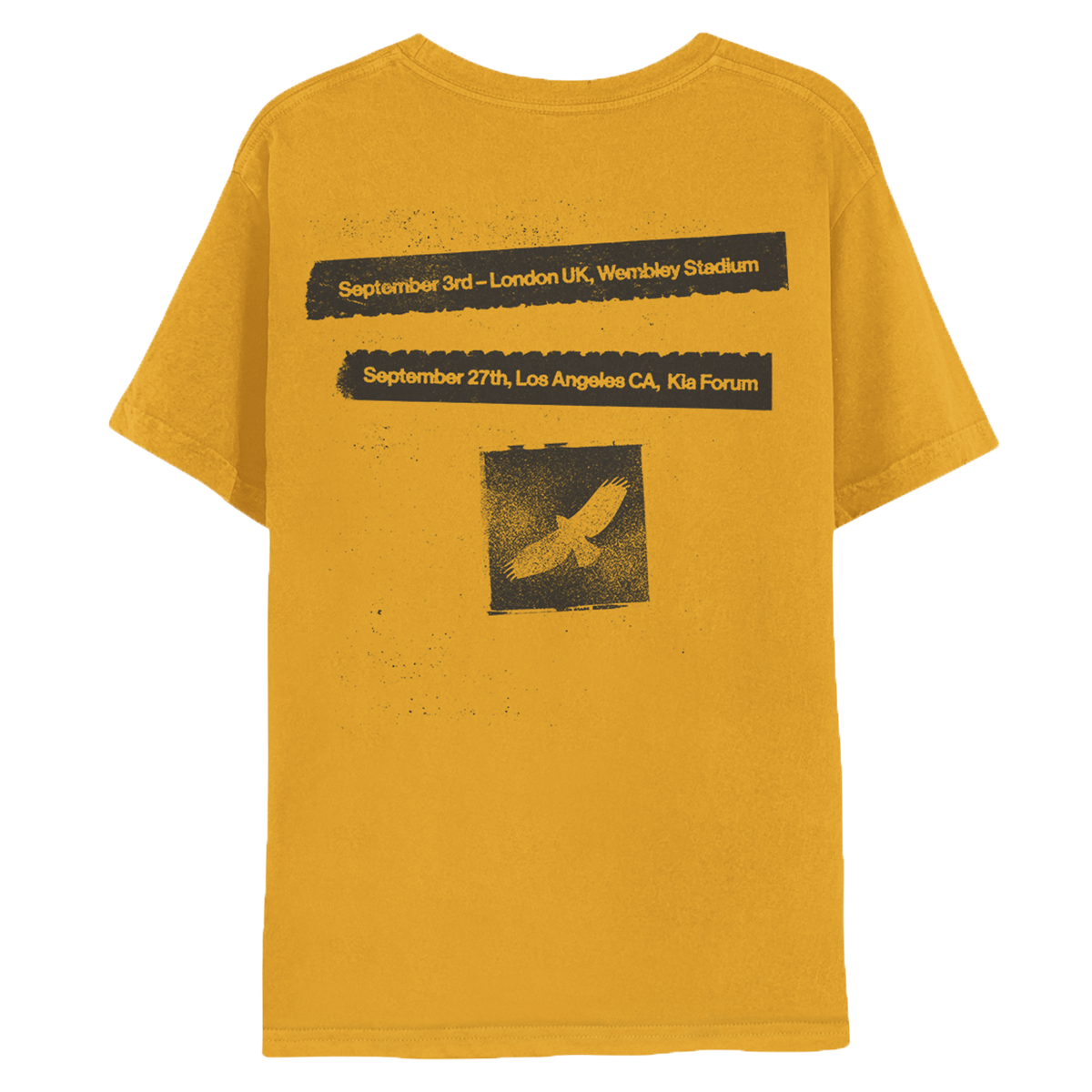 Taylor Hawkins Tribute Concert Tee - Mustard