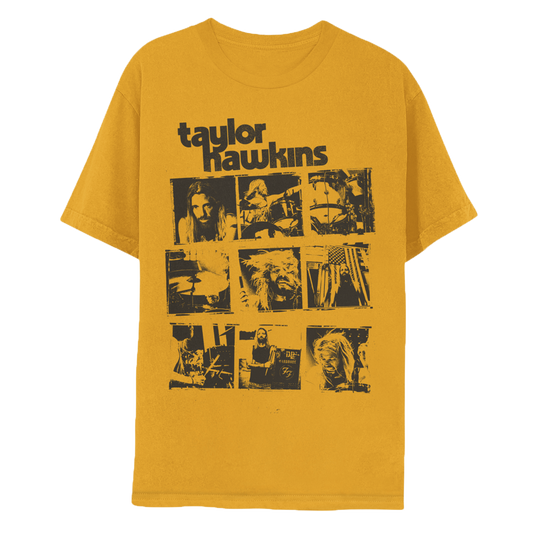 Taylor Hawkins Tribute Concert Tee - Mustard
