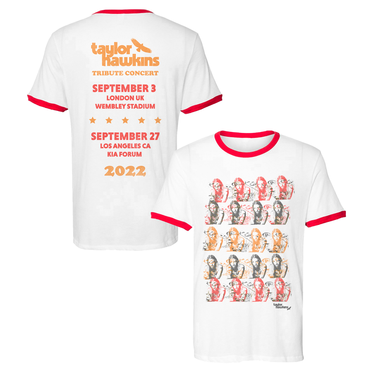 Taylor Hawkins Tribute Concert Ringer Tee