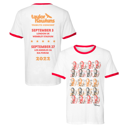 Taylor Hawkins Tribute Concert Ringer Tee