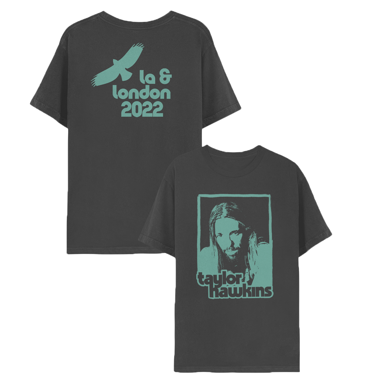 Taylor Hawkins Tribute Concert Tee - Charcoal